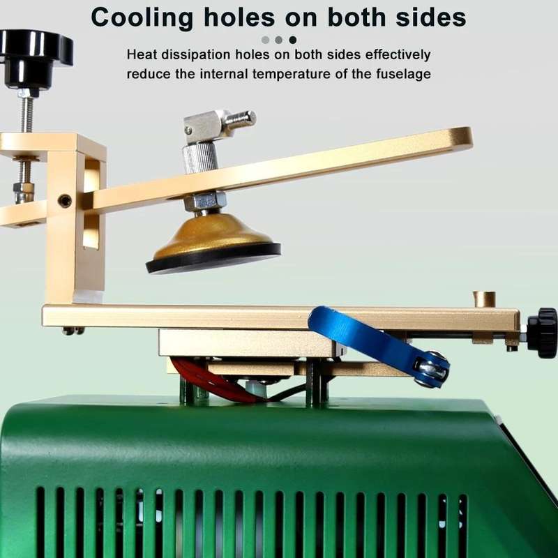 BEST B-918A 7 inch 110V Vacuum Pump LCD Screen Rotary Heating Platform Separator, US Plug