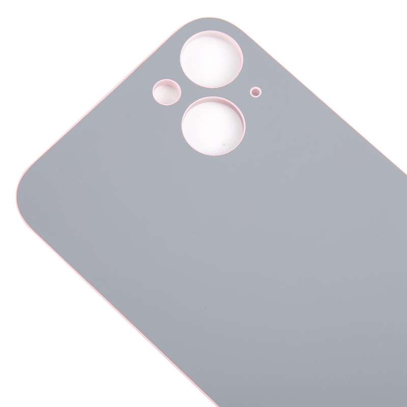 For iPhone 15 Plus Glass Battery Back Cover(Pink)