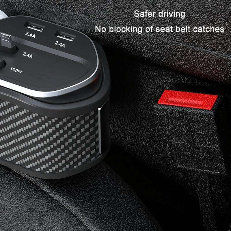 Car Seat Clip Organizer Multifunctional Car Charger, Specification: Wireless Charge