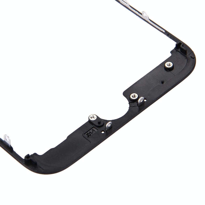 Front LCD Screen Bezel Frame for iPhone 7(Black)