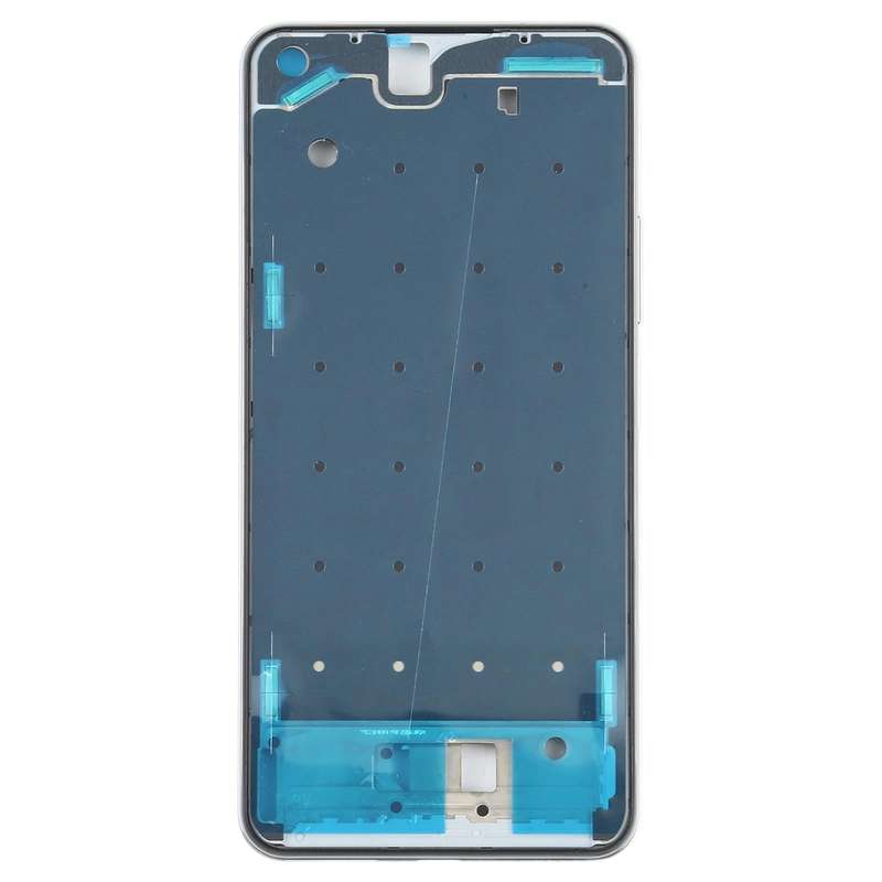 Original Front Housing LCD Frame Bezel Plate for Xiaomi Mi 11 Lite 4G M2101K9AG(Silver)