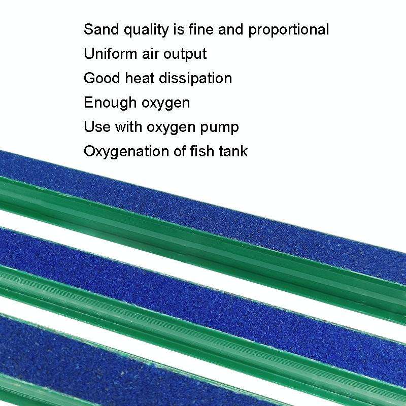 Single Head 4 inch Oxygenation Pump Aeration Tube Bubble Wall Fish Tank Decorative Air Strip Ston...