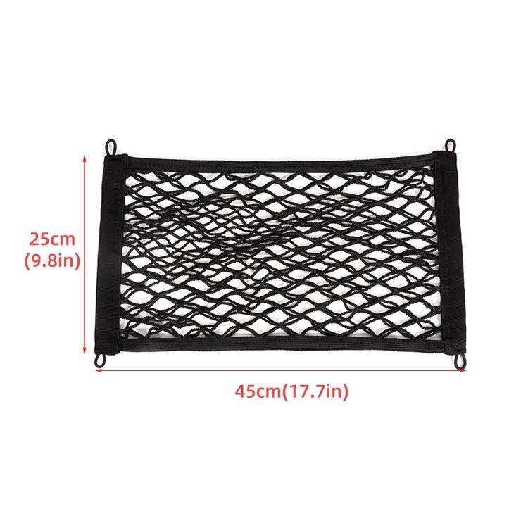BL-210330 Car Door Net Bag Car Stretch Storage Bag Trunk Fire Extinguisher Side Net, Style: 45x25...