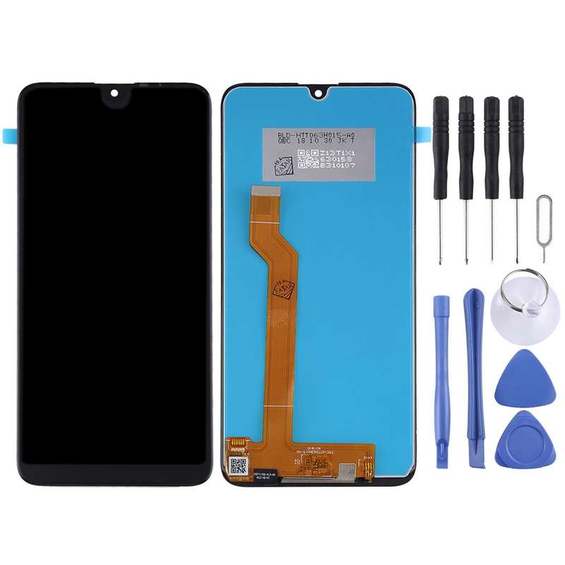 TFT LCD Screen for Wiko View 3 with Digitizer Full Assembly (Black)