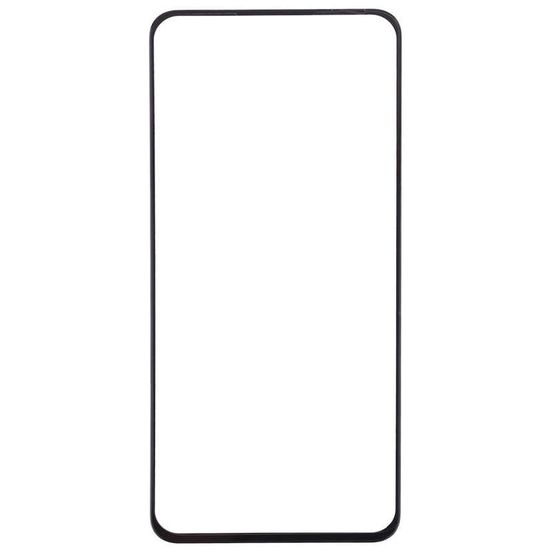 For Vivo X27 Pro Front Screen Outer Glass Lens (Black)