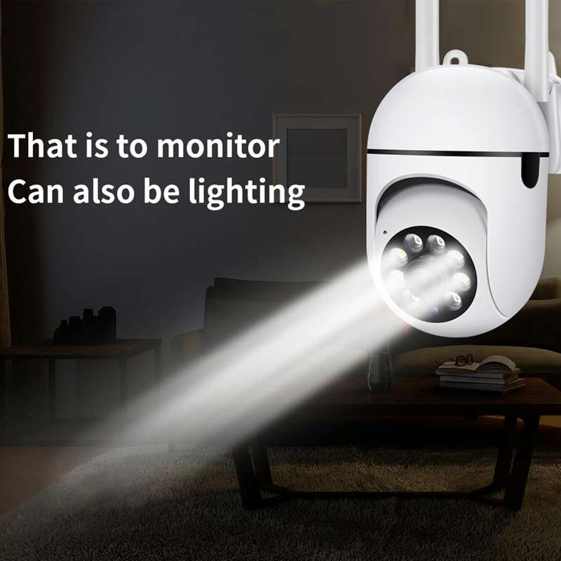 A7 1080P HD Wireless WiFi Smart Surveillance Camera Support Night Vision / Two Way Audio without ...