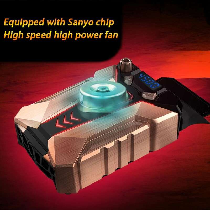 Ice Troll 7 COOLCOLD Portable Laptop Notebook Fan Turbo Radiator Ultra Silent Cooling Fan, AC 220...