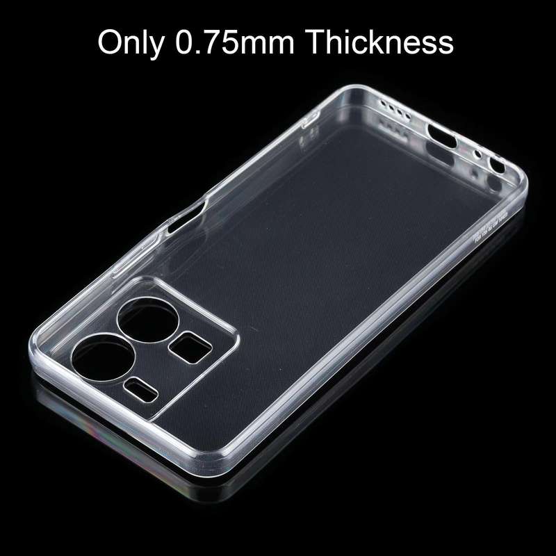 For vivo Y35 Ultra-thin Transparent TPU Phone Case