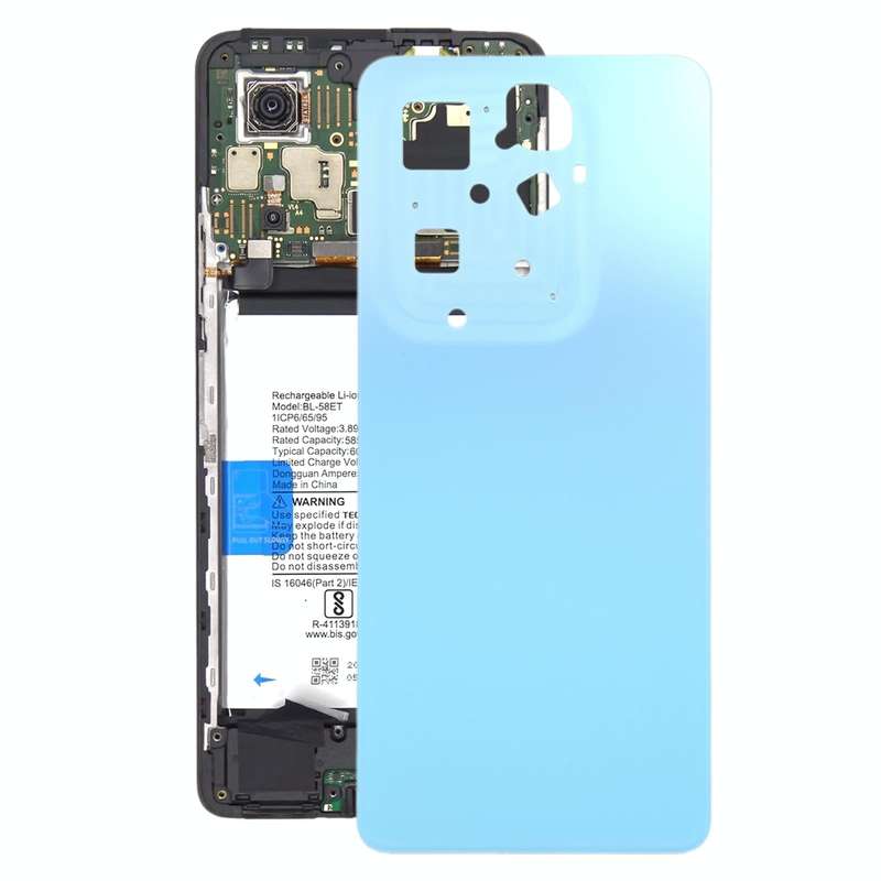 For Infinix Hot 40 X6836 Original Battery Back Cover(Blue)