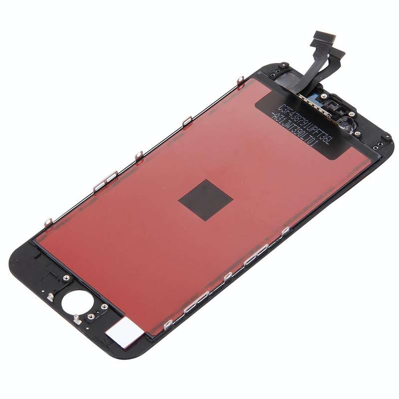 10 PCS TFT LCD Screen for iPhone 6 Digitizer Full Assembly with Frame (Black)
