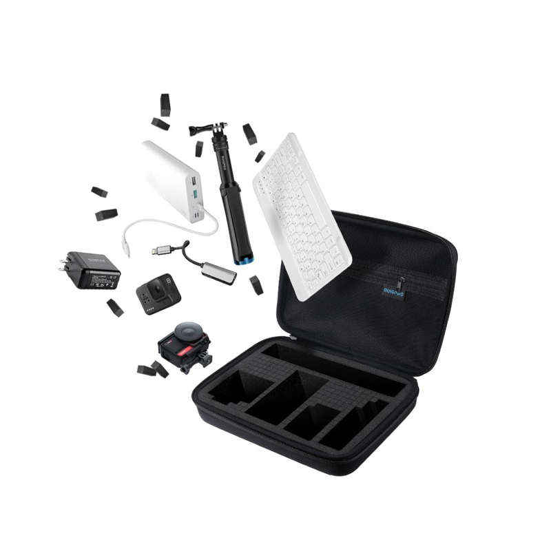 For GoPro HERO8 / 7 / 6 RUIGPRO Shockproof Waterproof Portable Case Box Size : 17.3cm x 12.3cm x ...