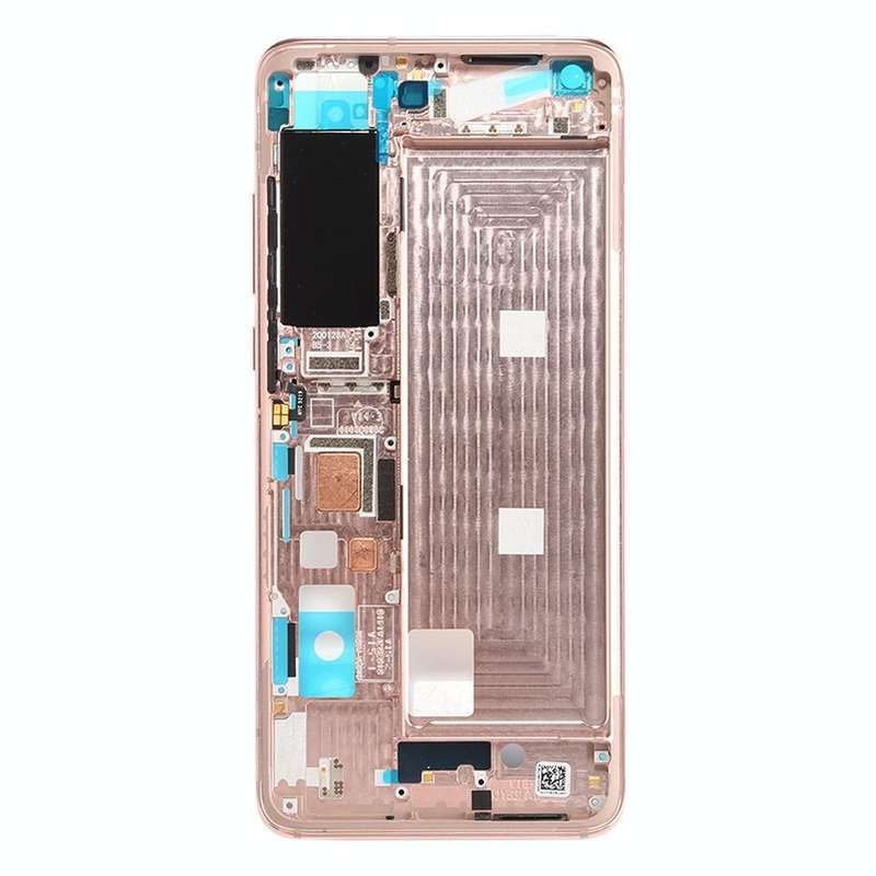 Front Housing LCD Frame Bezel Plate for Xiaomi Mi 10 5G / Mi 10 Pro 5G(Gold)