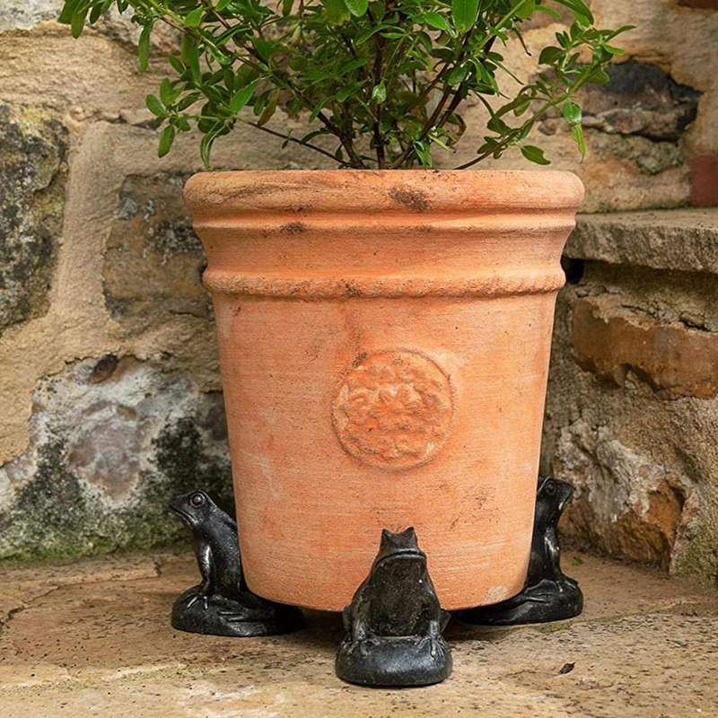 3pcs/set Flower Pot Feet Stand Animal Shape Resin Plant Pots Risers Pad(Rabbit)