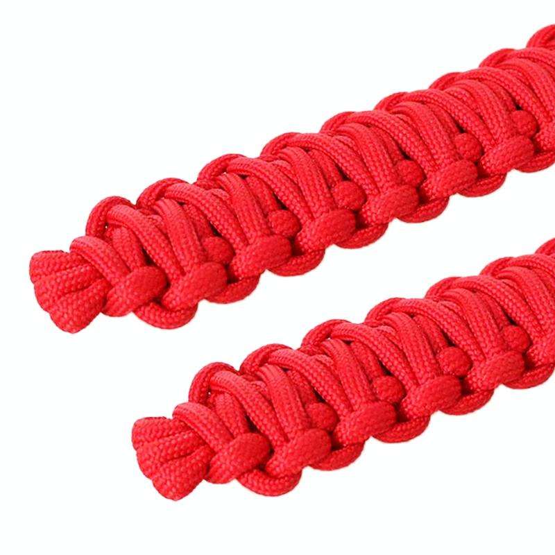 Car Door Limit Braided Rope Strap for Jeep Wrangler (Black)