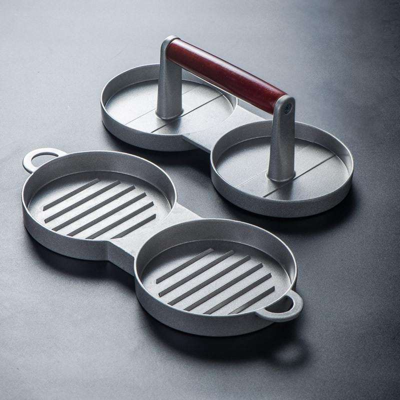 Aluminum Alloy Burger Press Meatloaf Press Mold