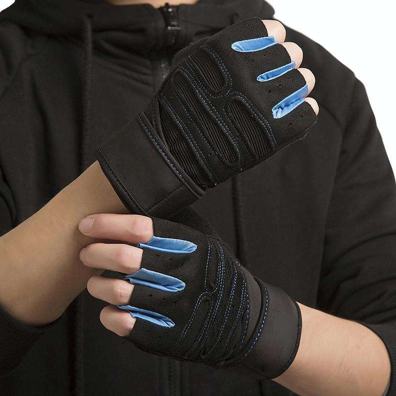 Gym Gloves Heavyweight Sports Exercise Weight Lifting Gloves Body Building Training Sport Fitness...