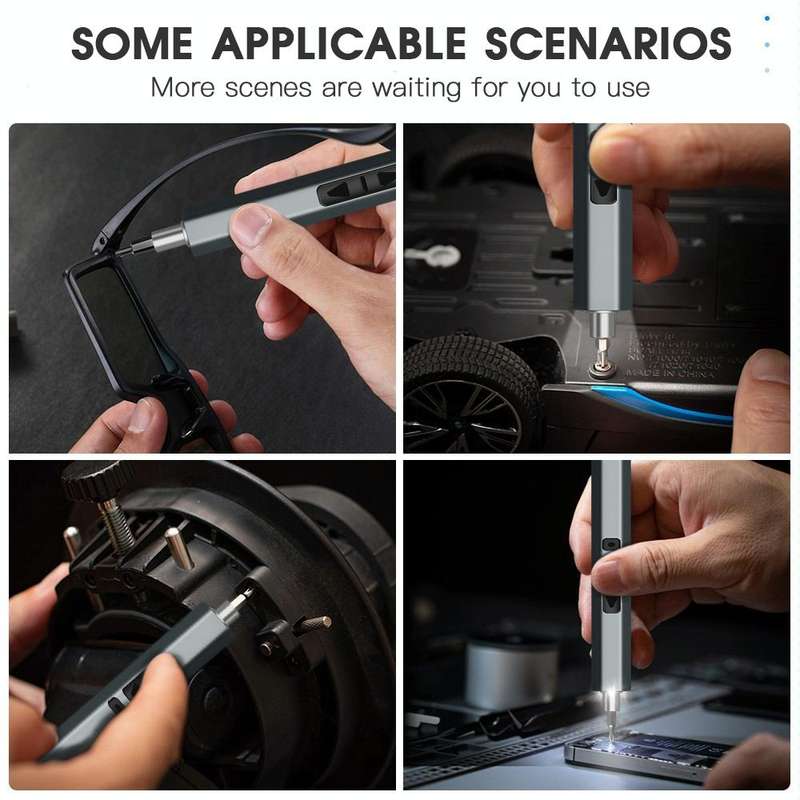 33 in 1 Type-C Port Rechargeable Cordless Electric Screwdriver Set