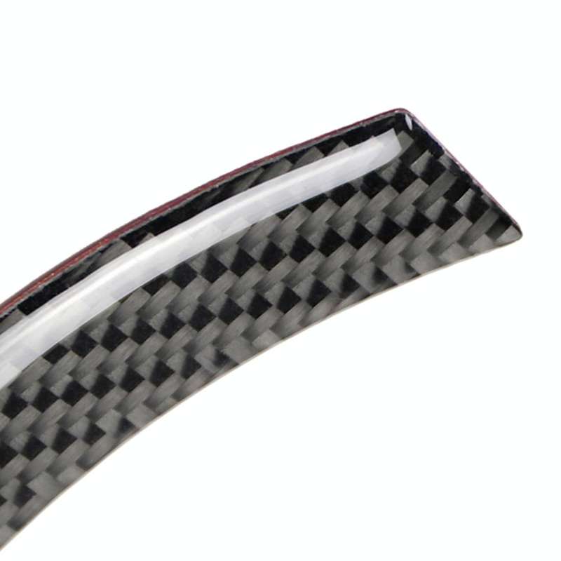 2 PCS Car F Chassis Navigation Panel Carbon Fiber Decorative Sticker for BMW Mini Cooper Countrym...