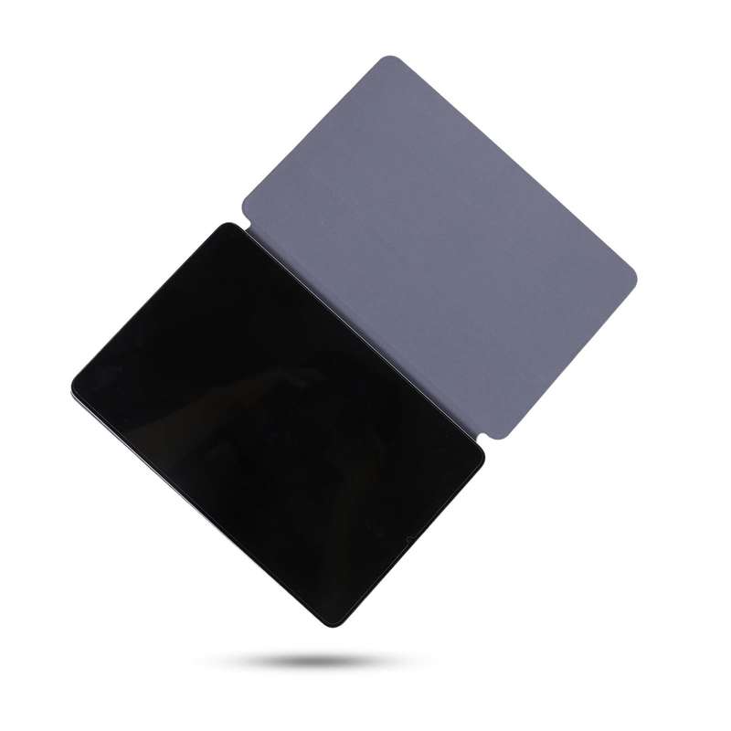For Xiaomi Pad 5 / Pad 5 Pro Solid Color Magnetic Horizontal Flip Leather Case with Holder(Black)