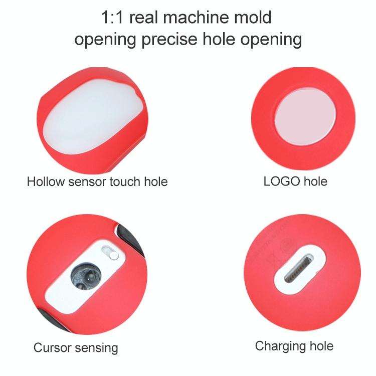 For Apple Magic Mouse 1 / 2 Mouse Silicone Protective Case(Black)