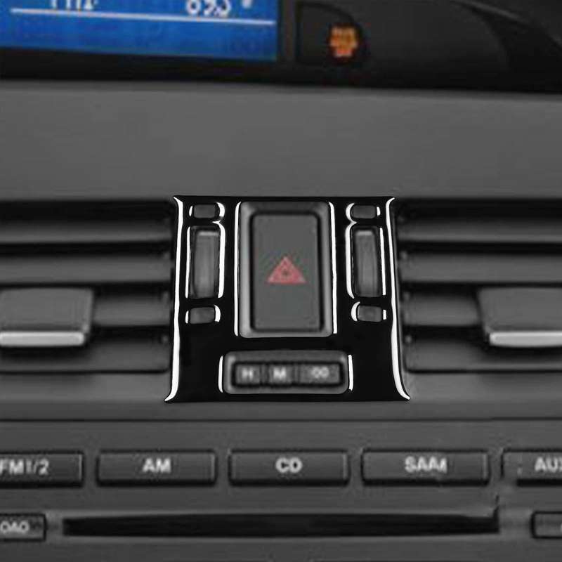 For Mazda 3 Axela 2010-2013 Car Emergency Light Switch A Decorative Sticker, Left and Right Drive...