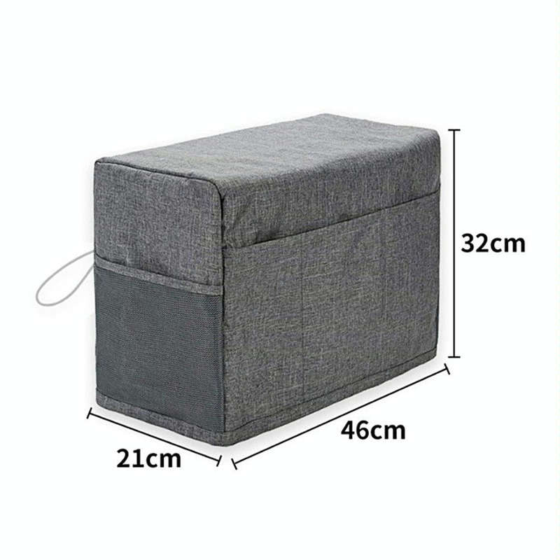 Household Sewing Dust Cover Sewing Tool Storage Bag(Grey)