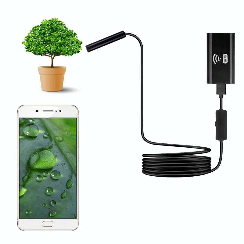 F99 HD Mobile Phone Endoscope, 8mm Waterproof Pipe Endoscope, Wifi Version, Hardwire, Length: 2m ...