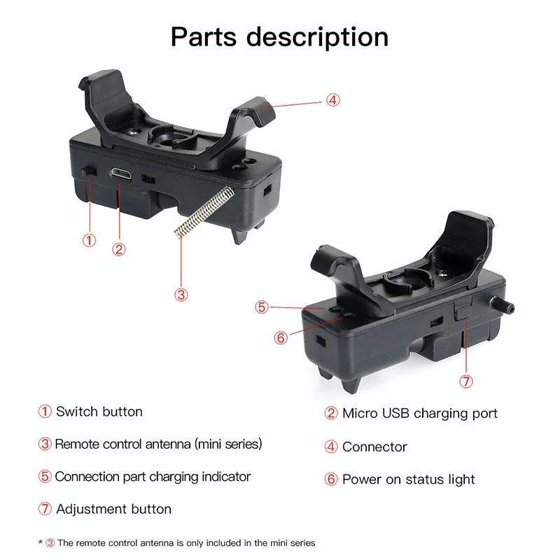 For DJI Mini 2 Drone RCSTQ Transport Thrower Drop Device