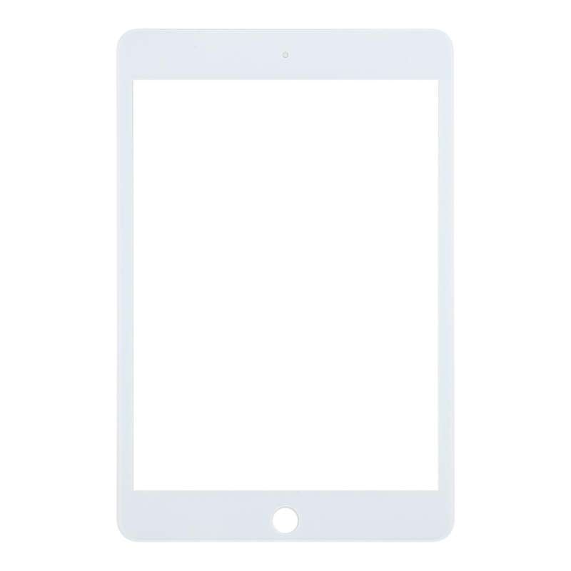For iPad mini 5 Front Screen Outer Glass Lens with OCA Optically Clear Adhesive(White)