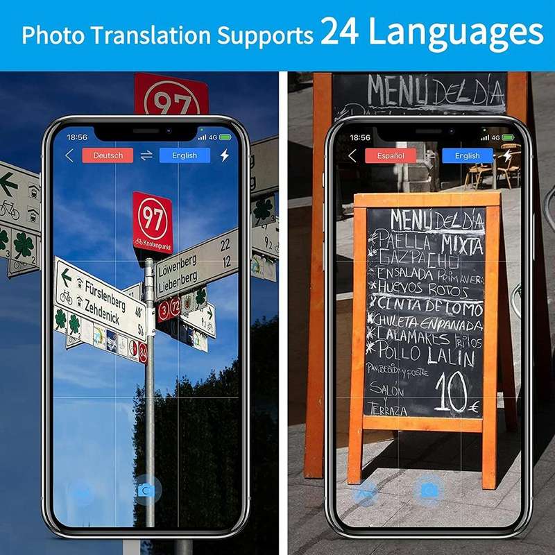 G6 Portable Instant Real Time Voice Translator Multi Language Voice Personal Travel Assistant Tra...