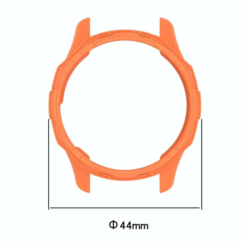 For Garmin Vivomove Trend Armor Hollow Watch Protective Case(Jungle Green)