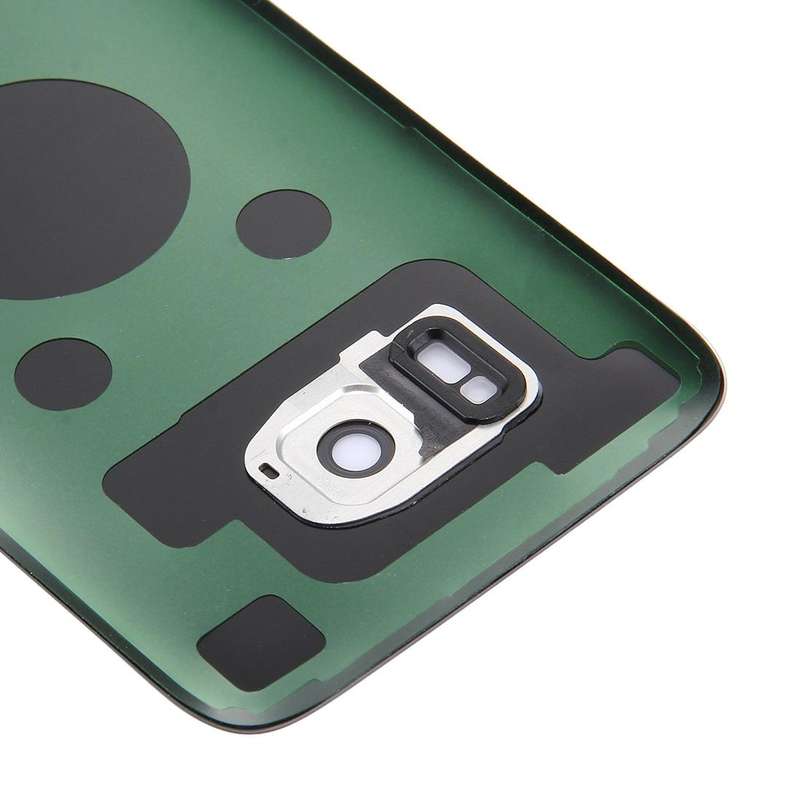For Galaxy S7 Edge / G935 Original Battery Back Cover with Camera Lens Cover (Silver)