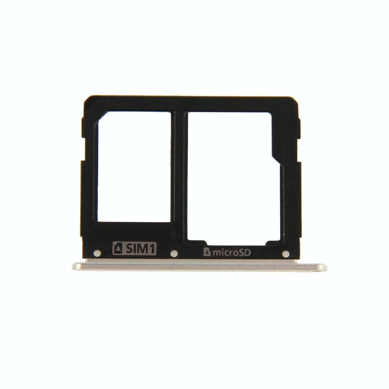 For Galaxy A9(2016) / A9000 SIM Card Tray and Micro SD Card Tray  (Gold)