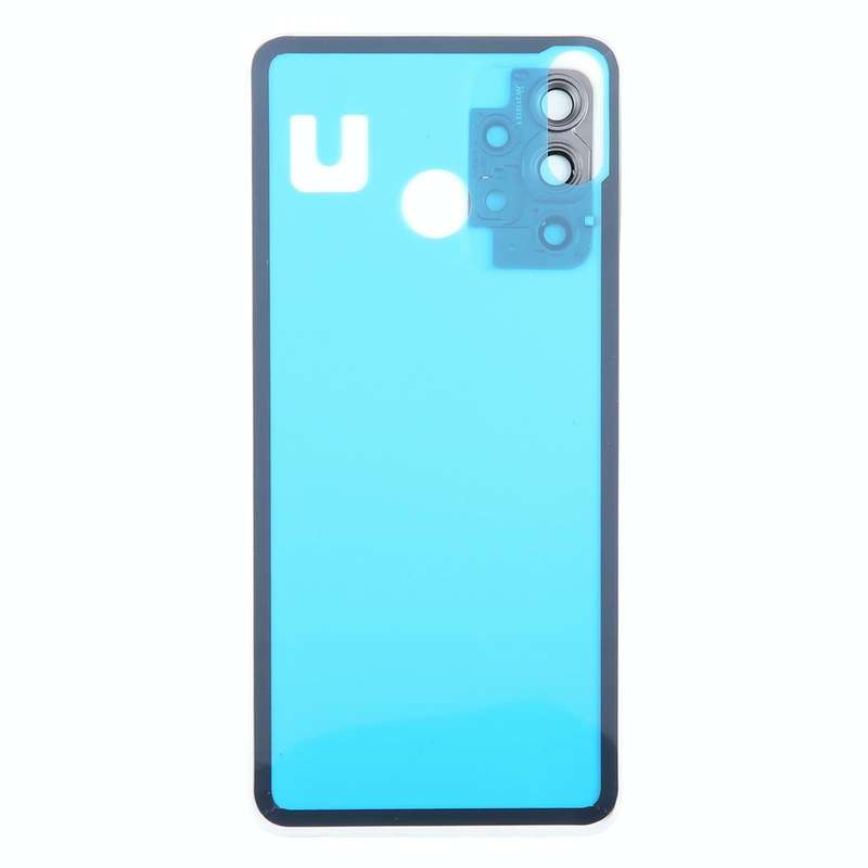 For Samsung Galaxy A52 5G / A52 4G Battery Back Cover with Camera Lens Cover(Blue)