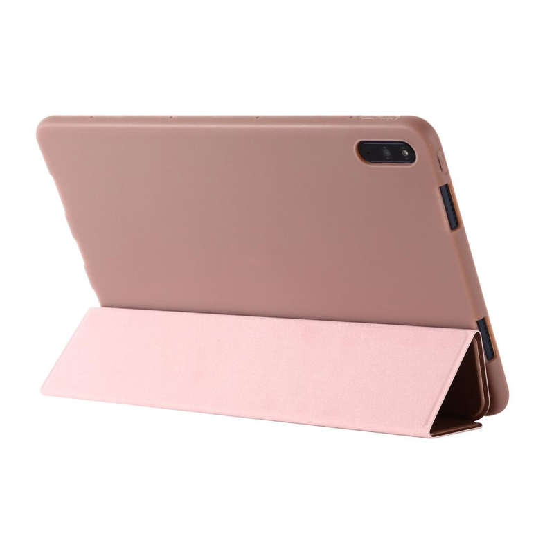 For Huawei Matepad 10.4 GEBEI Shockproof Horizontal Flip Leather Case with Three-folding Holder(R...