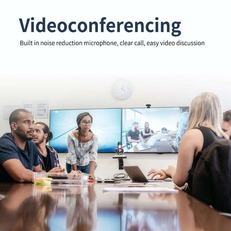 Full HD 1080P Webcam Built-in Microphone Smart Web Camera USB Streaming Live Camera With Noise Ca...