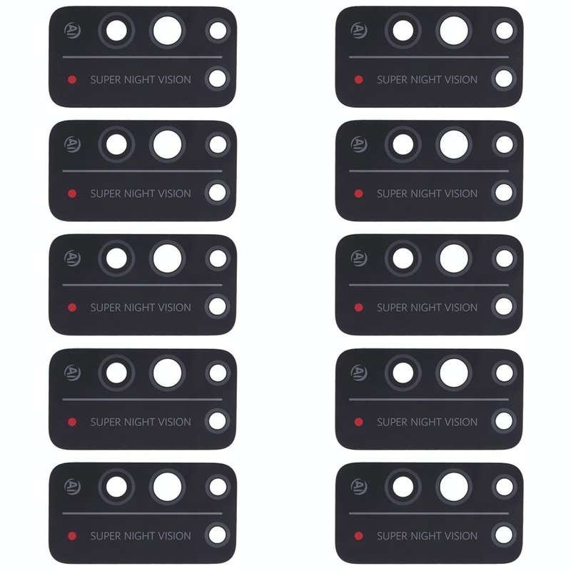 For Huawei Honor X10 5G 10pcs Back Camera Lens