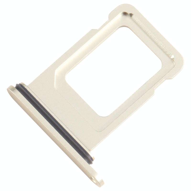 For iPhone 15 SIM Card Tray (Yellow)