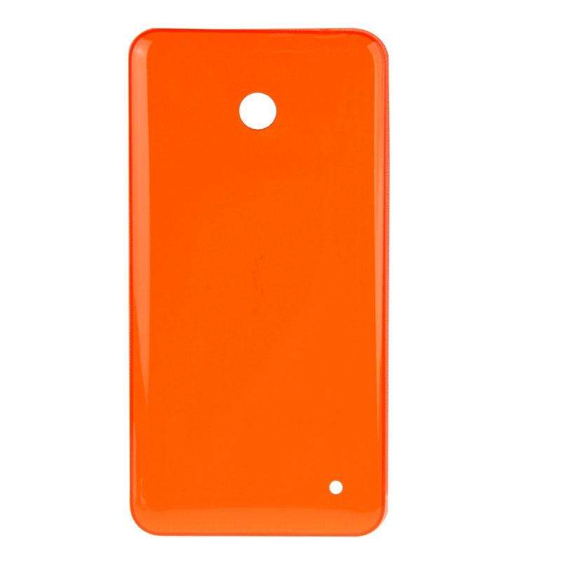 Housing Battery Back Cover + Side Button for Nokia Lumia 635 (Orange)