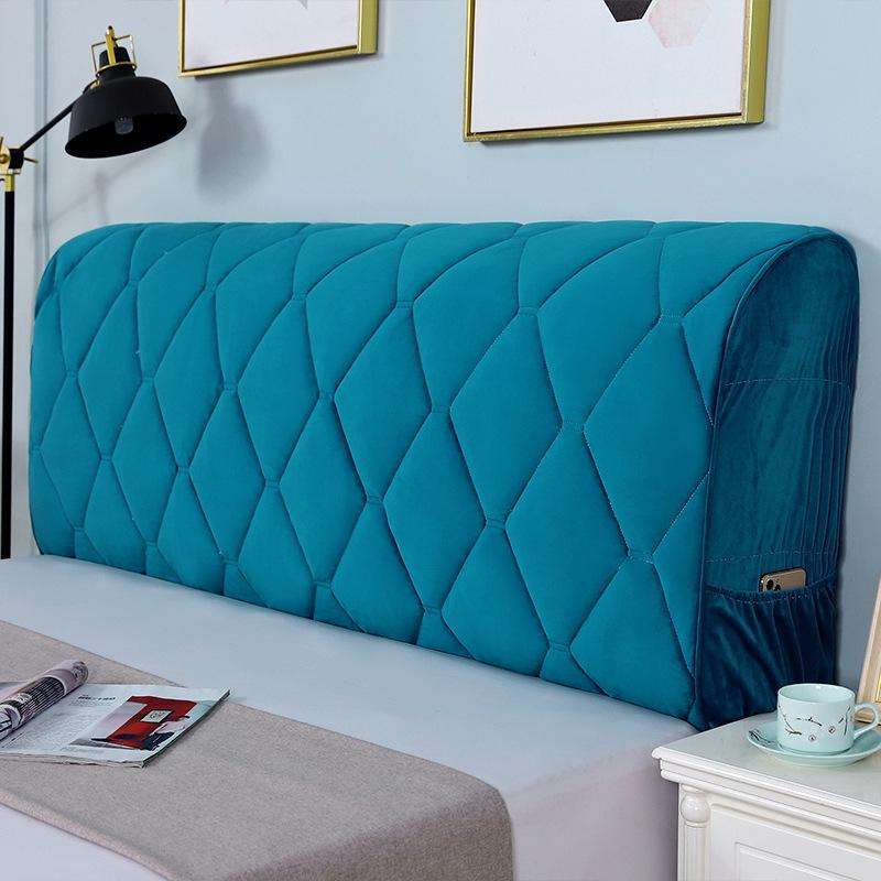 Bedside All-Inclusive Anti-Collision Quilted Thick Fabric Protective Cover, Size: 60x150cm(Dutch ...