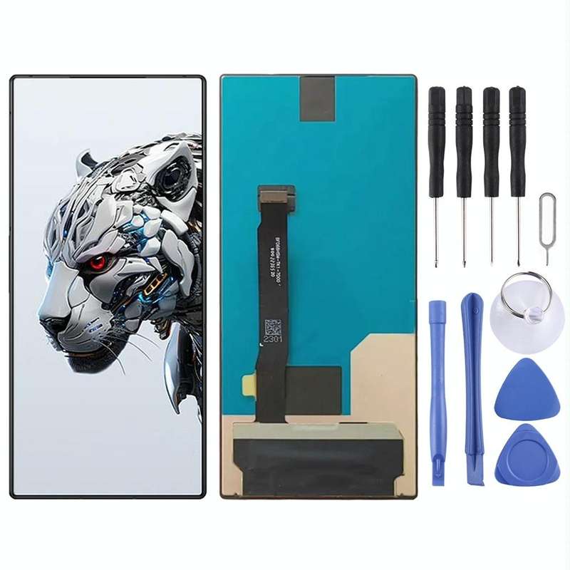 For ZTE nubia Red Magic 8S Pro AMOLED LCD Screen with Digitizer Full Assembly