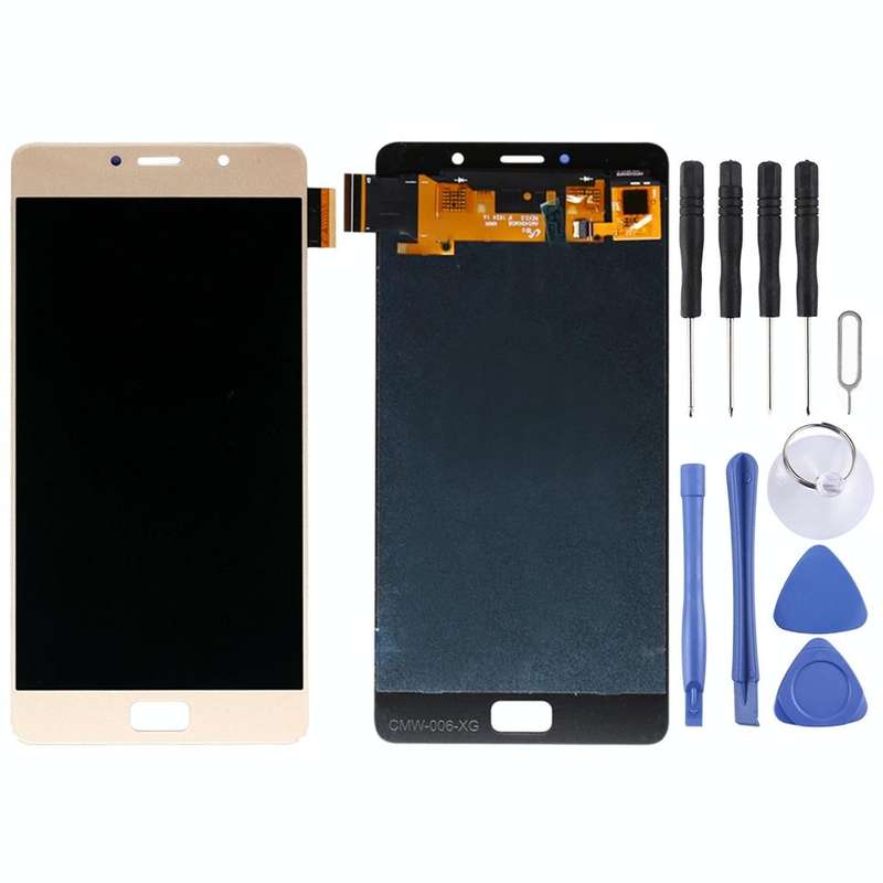 OEM LCD Screen for Lenovo Vibe P2 P2c72 P2a42 with Digitizer Full Assembly (Gold)