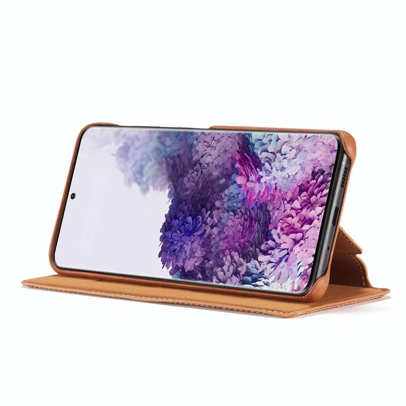 For Samsung Galaxy S20 FE LC.IMEEKE Hon Ancient Series Horizontal Flip Leather Case with Holder &...