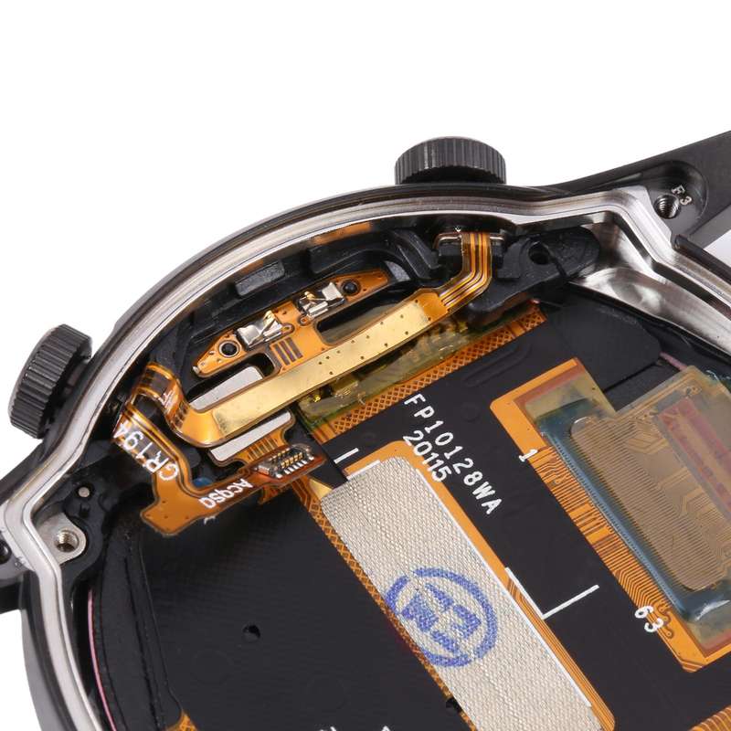 LCD Screen and Digitizer Full Assembly With Frame for Huawei Watch GT 2 46mm(Grey)