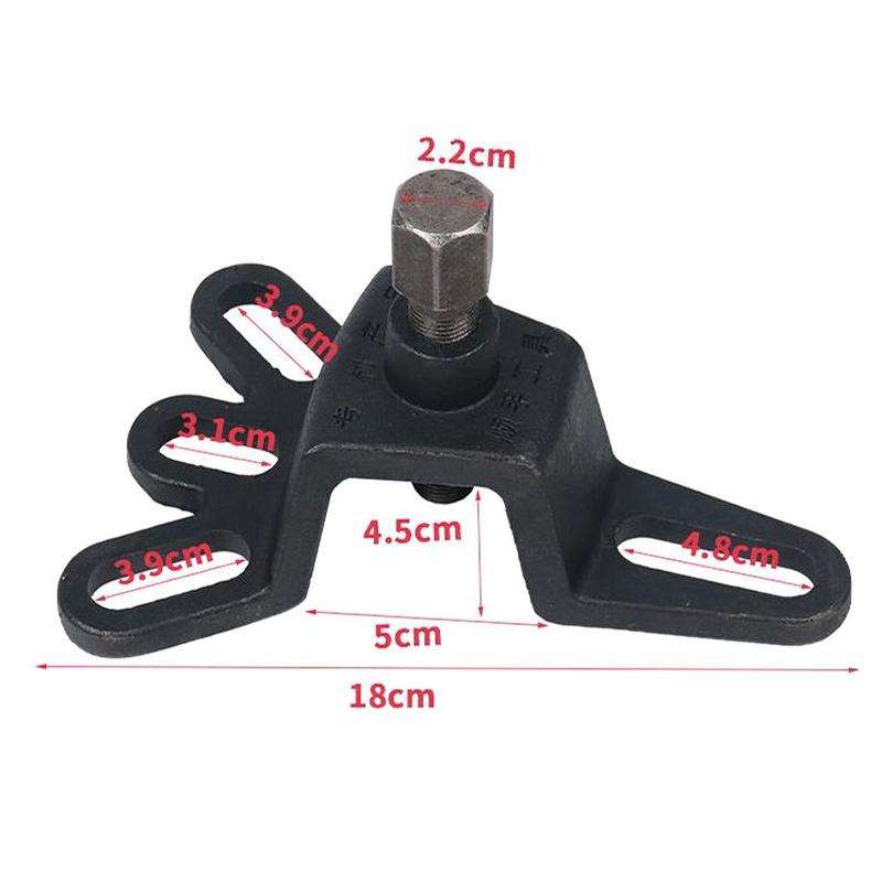 RUICHI Tricycle Brake Drum Removal Tool Motorcycle Repair Tool(Black)
