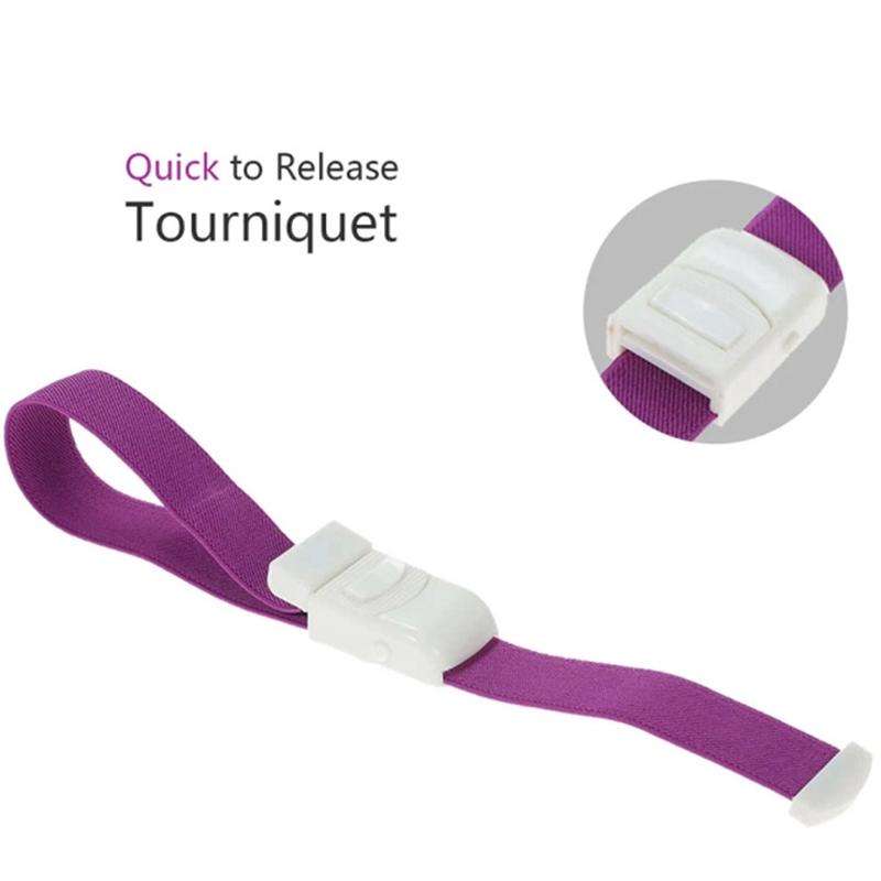 2.5x40cm Quick Detachable Emergency Buckle Tourniquet Outdoor Survival Camping Equipment(White)
