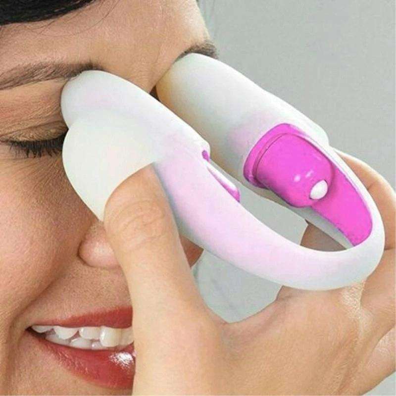 UTOUCH Finger Face and Neck Mini Massager Body Acupressure(Pink)