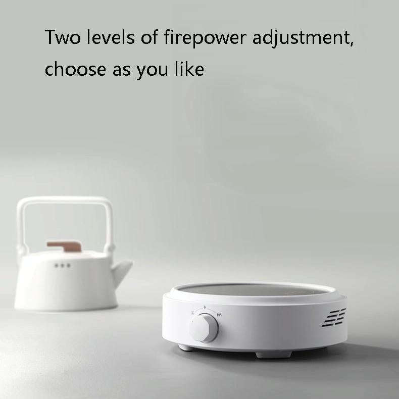 Mini Small Electrical Ceramic Stove Tea Cooker Induction Cooker, CN Plug(Black)