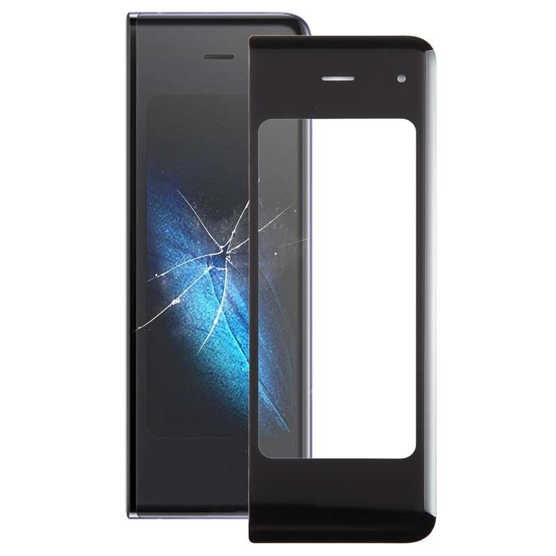 For Samsung Galaxy Z Fold SM-F900/W20 LCD Secondary Screen Outer Glass Lens with OCA Optically Cl...