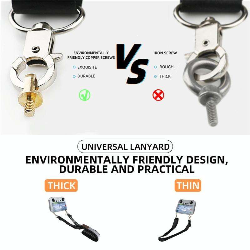 For DJI Mini 3 Pro RC Smart Controller RCSTQ Lanyard Drone Accessories Thick Type